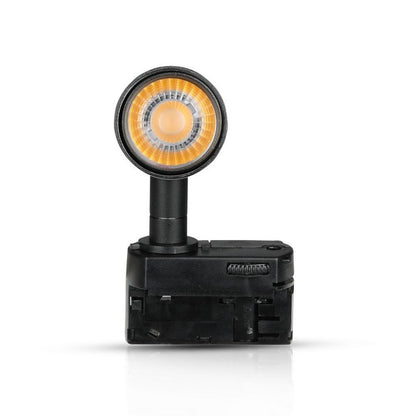 20W LED Tračno Svetilo SAMSUNG Črno 5000K- za navadno tirnico