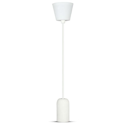 Ceiling Lamp White Concrete