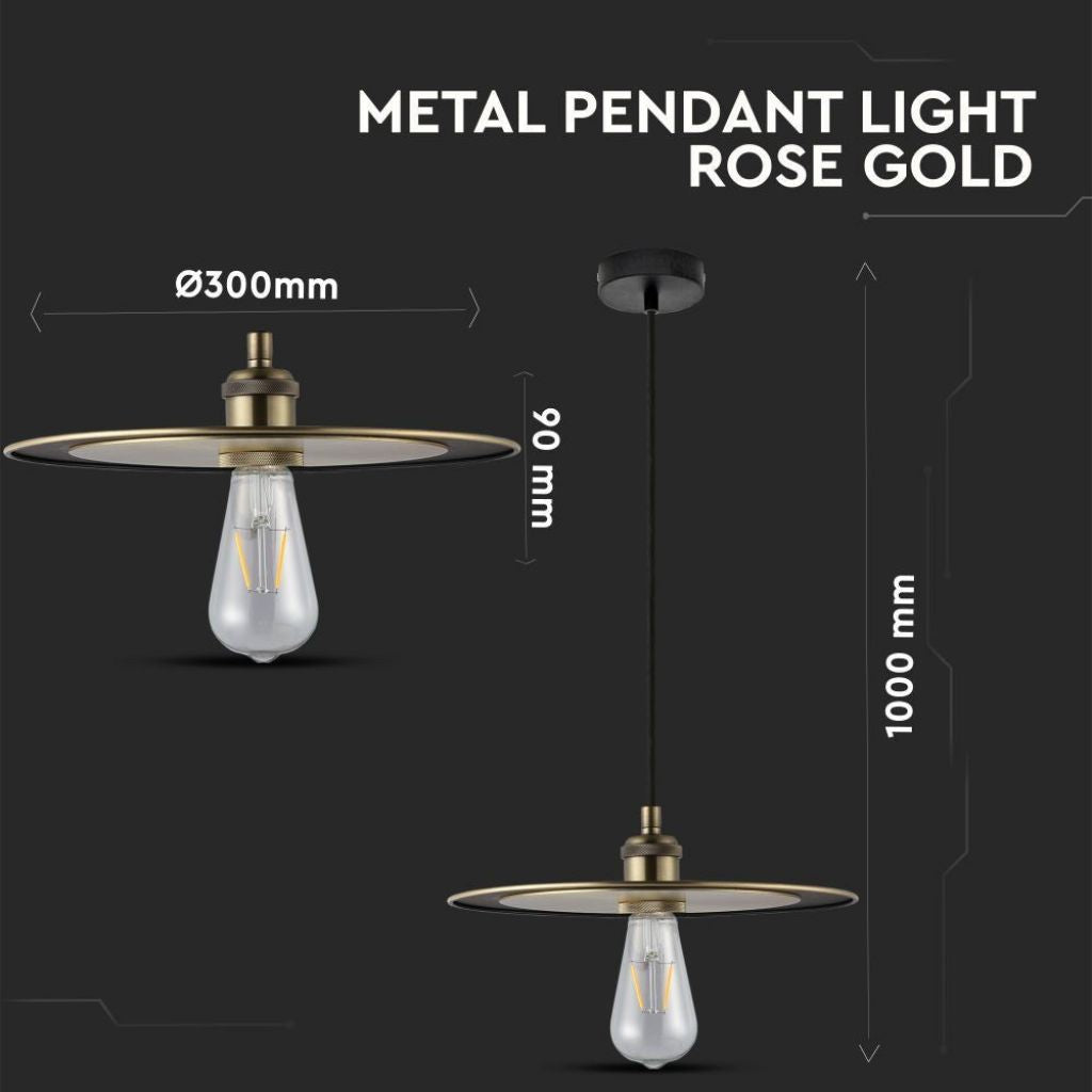 Ceiling Lamp Metal Gold