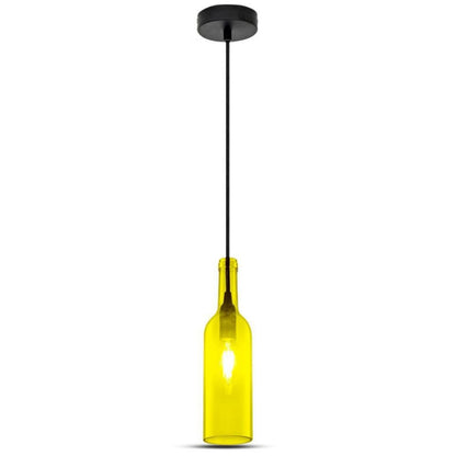 Ceiling Lamp Bottle Yellow