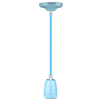 Ceiling Lamp Porcelain Blue