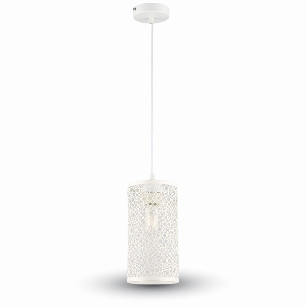 Ceiling Lamp Matt White Mesh