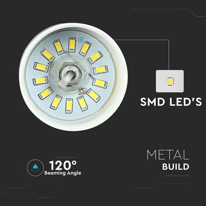 7W LED Stropna Svetilka Bela 120mm 4000K