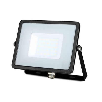 30W LED Reflector SMD SAMSUNG Thin Black Housing 6400K