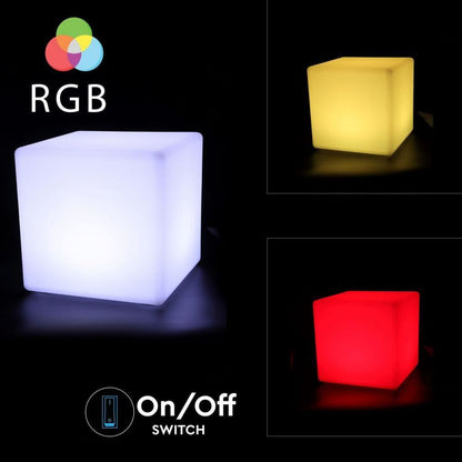 LED Svetilka Kocka RGB