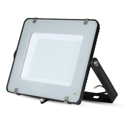 200W LED Reflector SMD SAMSUNG Thin Black Housing 6400K