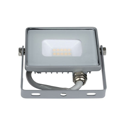 10W LED Reflektor SMD SAMSUNG Tanek Sivo Ohišje 4000K