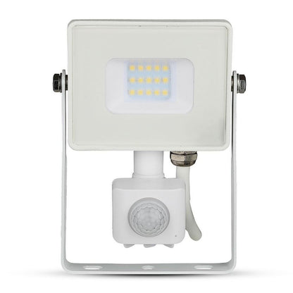 10W LED Reflektor s Senzorjem SAMSUNG Cut-OFF Funkcija Bel 3000K