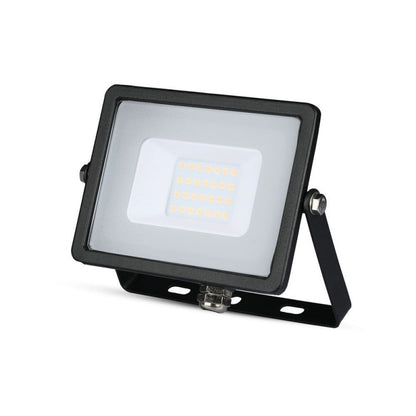 20W LED Reflektor SMD SAMSUNG Tanek Črno Ohišje 3000K