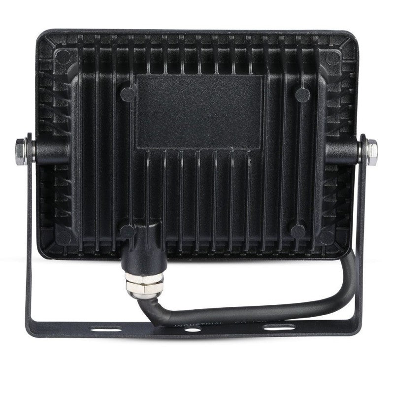 20W LED Reflektor SMD Tanek Črno Ohišje 4000K