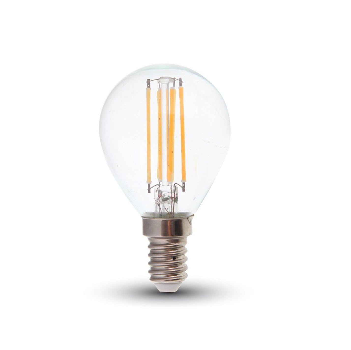 LED Bulb 6W E14 P45 6400K 130lm/W
