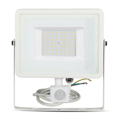 50W LED Reflector with Cut-OFF Sensor White 4000K