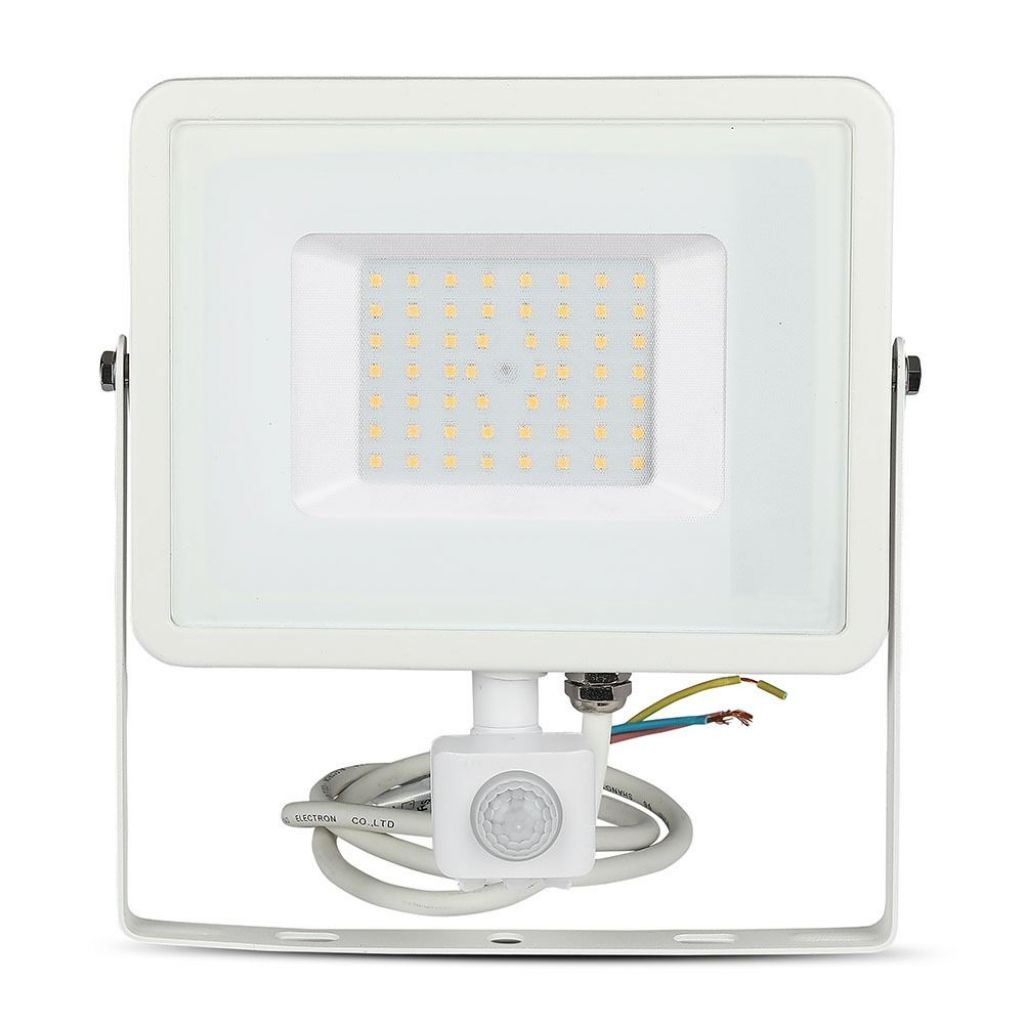 50W Senzorski Reflektor SAMSUNG Bel 6400K