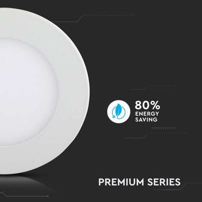 6W LED Panel Premium Round 4500K