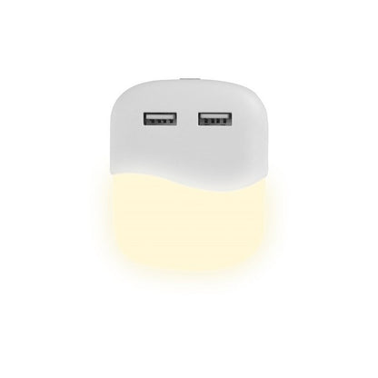LED Night Lamp SAMSUNG USB Square 3000K 0.4W