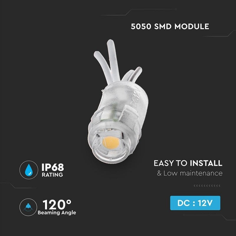 LED Modul 0.24W SMD2835 Modra IP68 12V