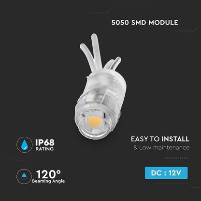LED Modul 0.24W SMD2835 Modra IP68 12V