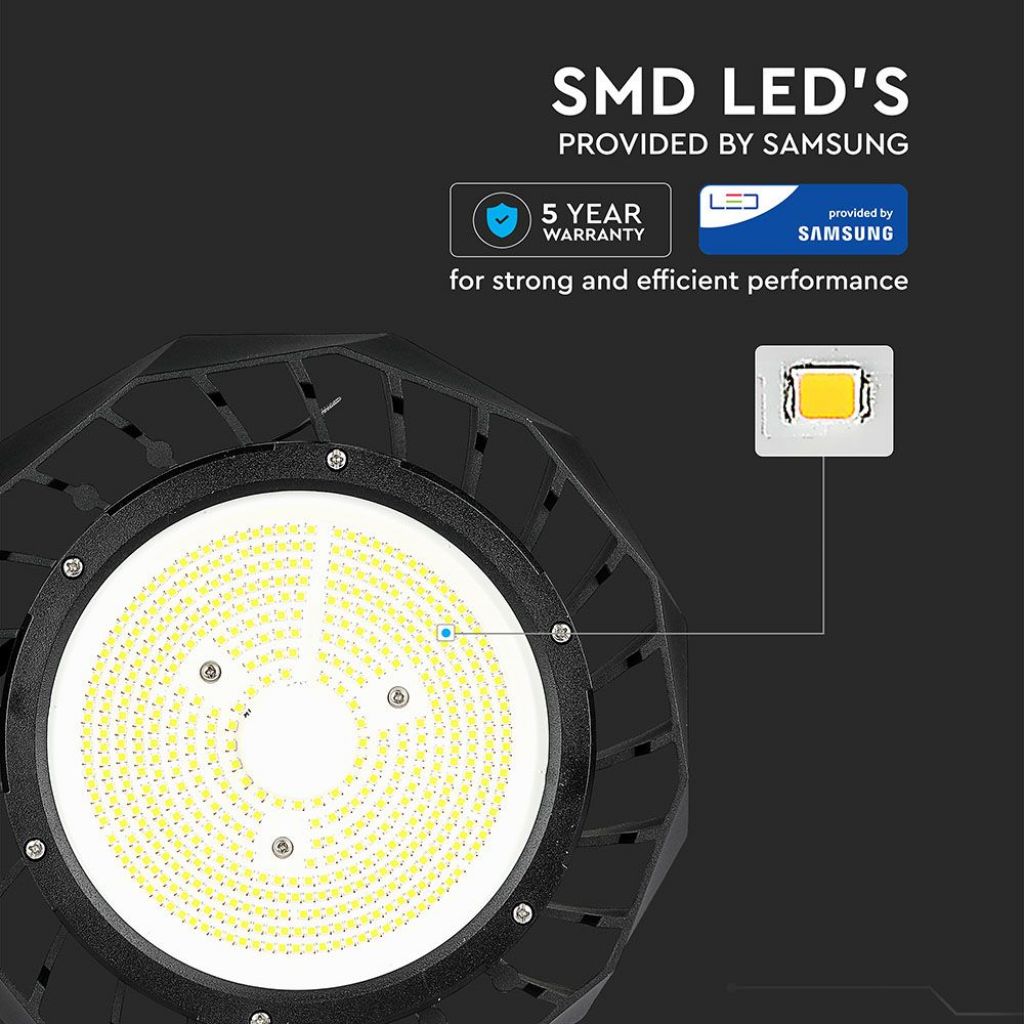 Skladiščni Reflektor SAMSUNG 100W Driver 120kot 180 lm/Watt 4000K