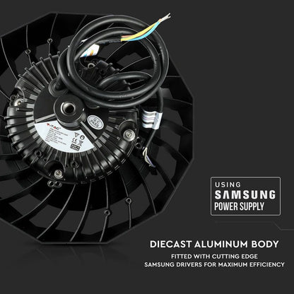 Skladiščni Reflektor SAMSUNG & Driver 100W 90kot Črn 120 lm/Watt 4000K
