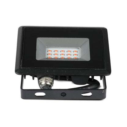 10W LED Reflektor SMD E-Series Črno Ohišje Rdeča IP65