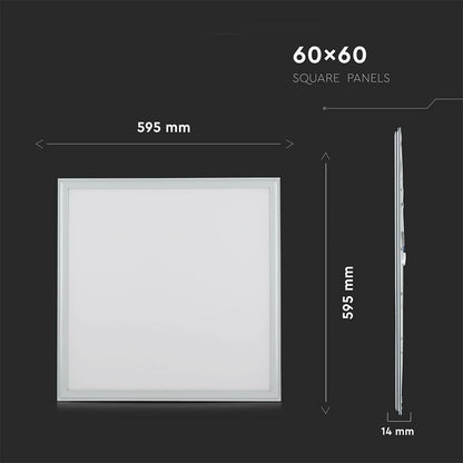 45W LED Panel 600 x 600 mm 6400K 6 kosov/set