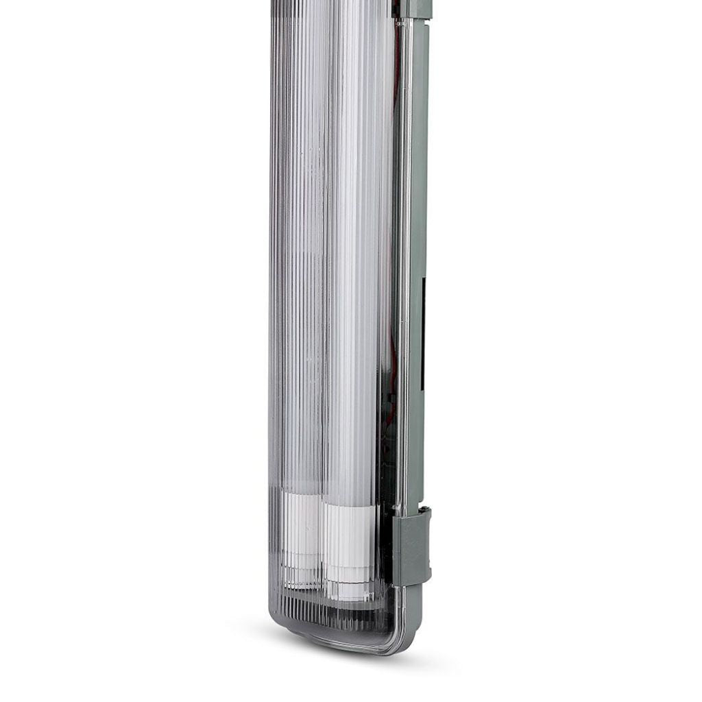 LED Light for Wet Rooms - 2 x 18W Tubular 4000K