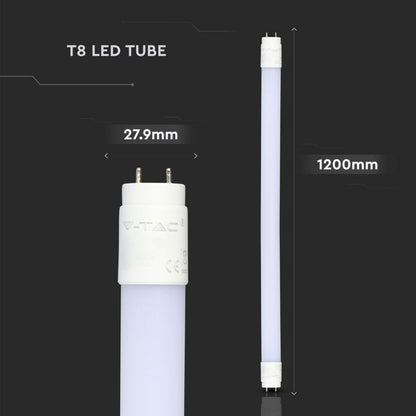LED Svetilka T8 12W 120 cm Nano Plastika 3000K 160 lm/W