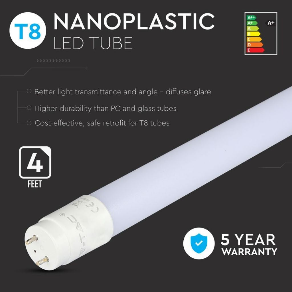 LED Fluorescent Bulb 120cm 18W G13 Nano 4000K