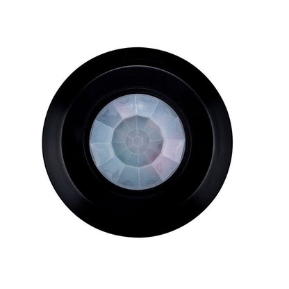 Senzor Gibanja PIR Nadometni Črni 360kot/do 12m/do 1200w
