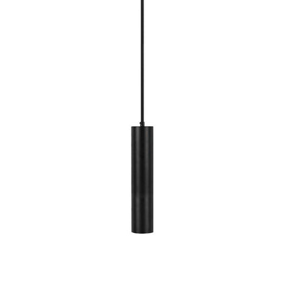 GU10 Viseča Svetilka Črna 30cm