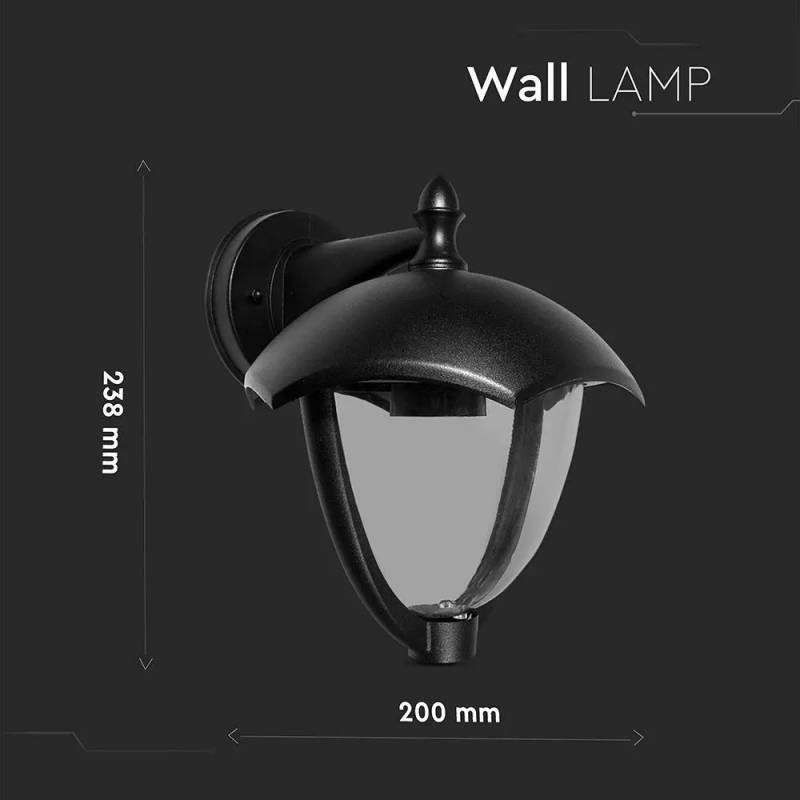 Outdoor Wall Lamp IP44 E27