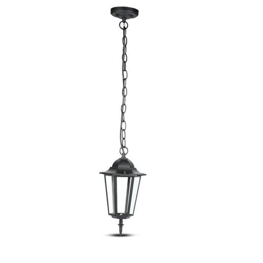 Outdoor Ceiling Lamp E27 Matt Black