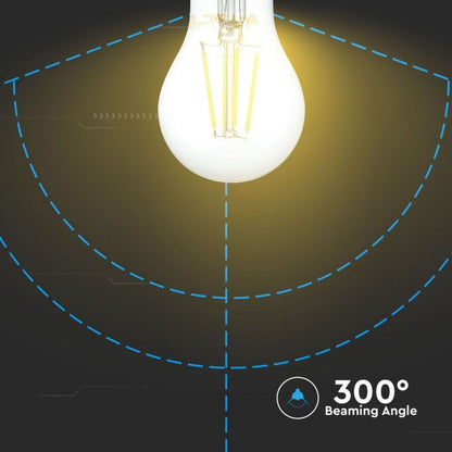 LED Žarnica 4W 40W E27 A60 6400K