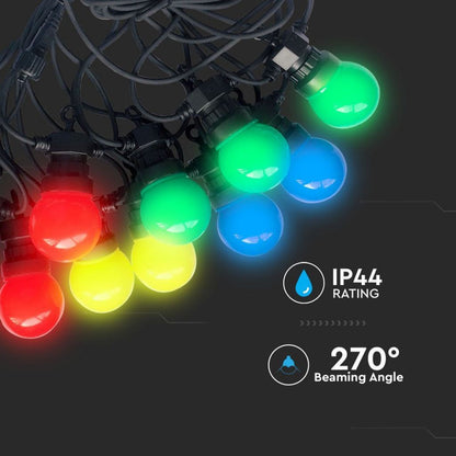 Veriga žarnic 10m in 20 mini žarnic Barvna LED 5w