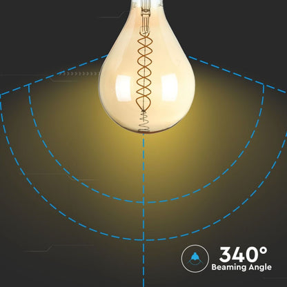 LED Bulb 8W E27 A165 Dimmable 2000K