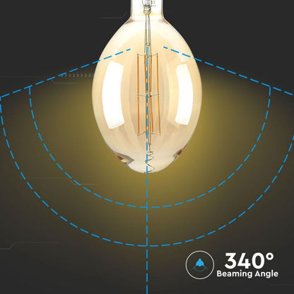 LED Bulb 8W E27 BF180 Dimmable 2000K 600 lm