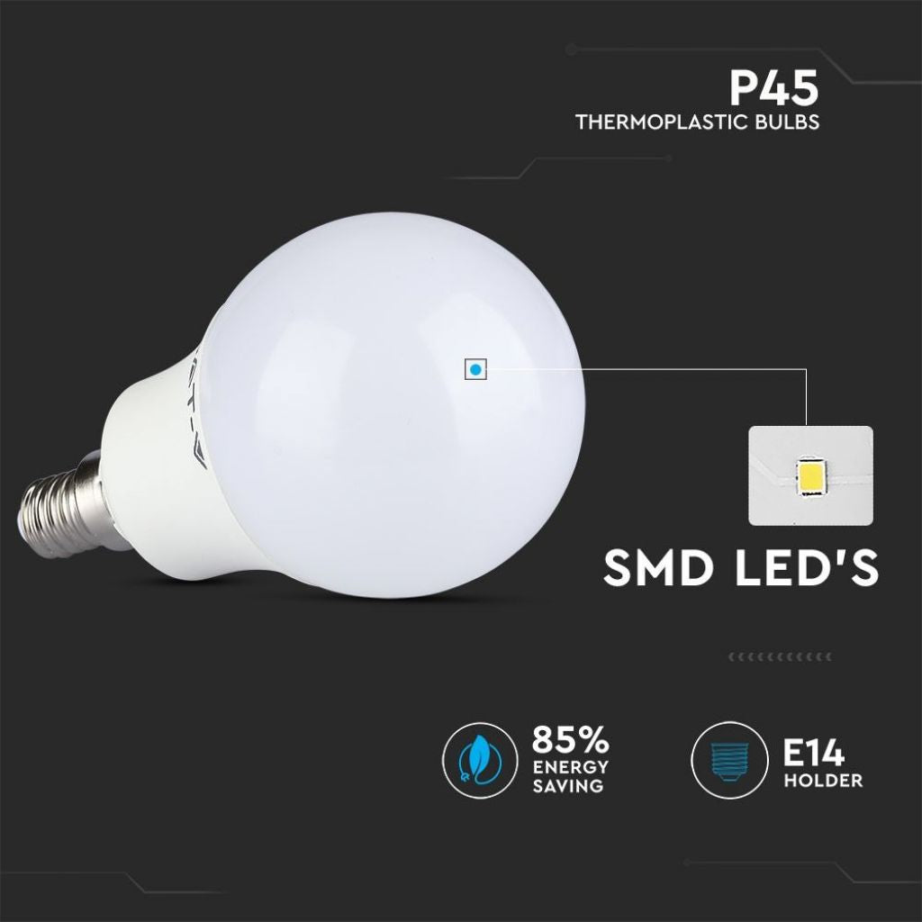 LED Bulb 5.5W E14 P45 4000K CRI 95+