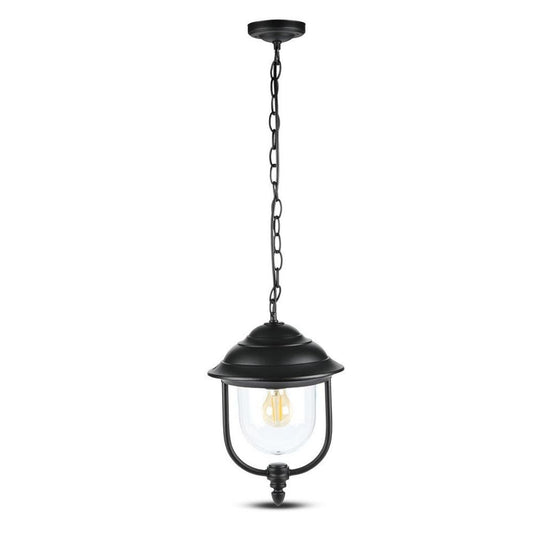 Outdoor Ceiling Lamp 1 x E27 Black