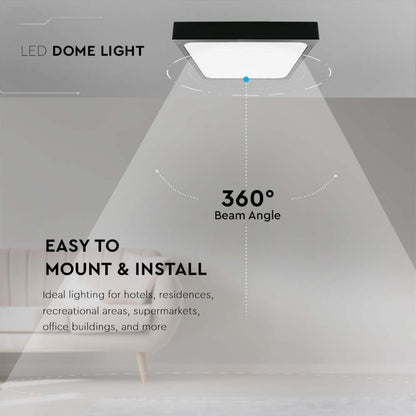 30W LED Lamp Microwave Sensor White 4000K IP44