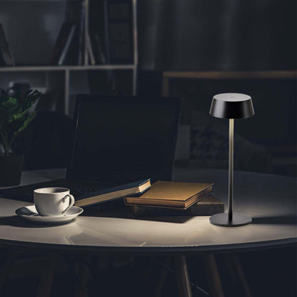 Rechargeable Table Lamp 2W 3000K Black
