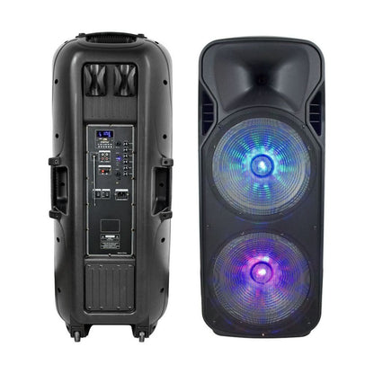 150W Polnilni Zvočnik - Voziček RF Nadzor RGB