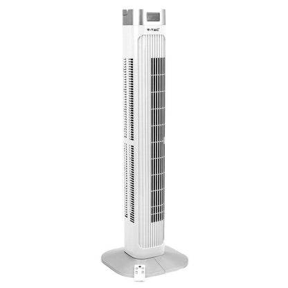 55W LED Tower Fan White