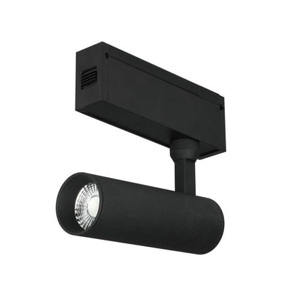 15W LED Magnetni Reflektor Črni 4000K IP20 24V - za magnetno tirnico