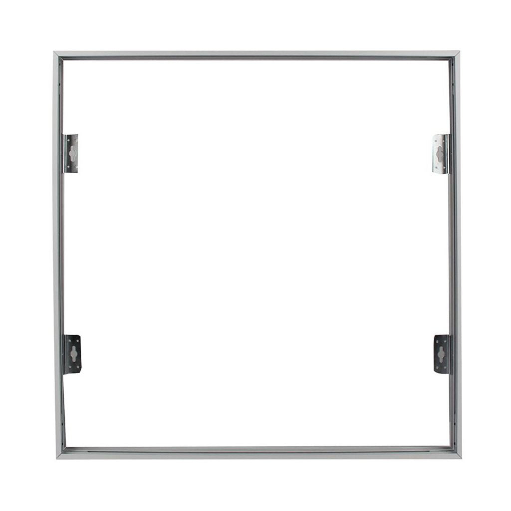 Aluminum Frame 600 x 600 with Screws White