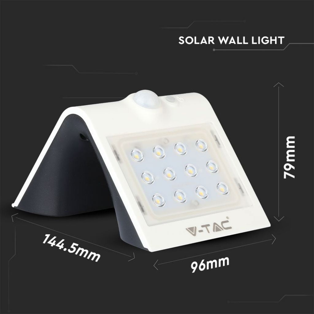 1,5 W LED Solarna Svetilka Bela