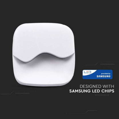 LED Night Lamp SAMSUNG USB Square 4000K 0.45W