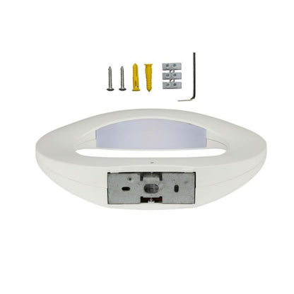 10W LED Stenska Svetilka IP65 Bela 4000K