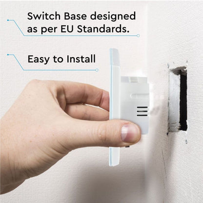 Bell switch White 1-pole