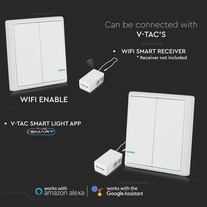 Pametno Stikalo Wifi 2-Polno Smart Alexa Google