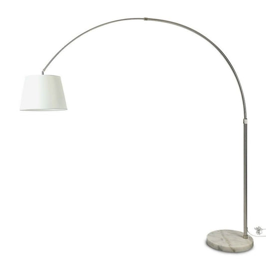 Floor Lamp E27 White Large